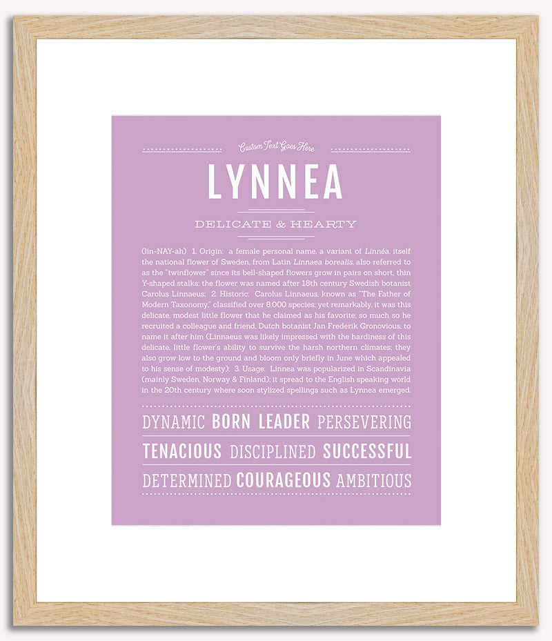 Lynnea | Name Art Print