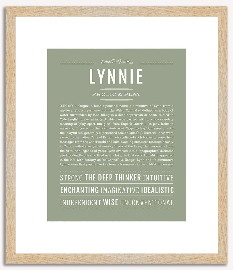 Lynnie | Name Art Print