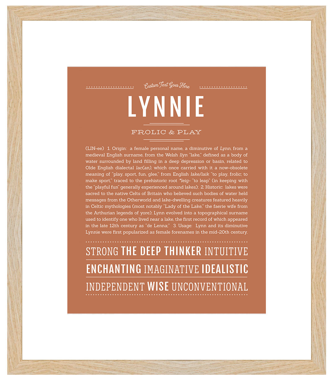 Lynnie | Name Art Print