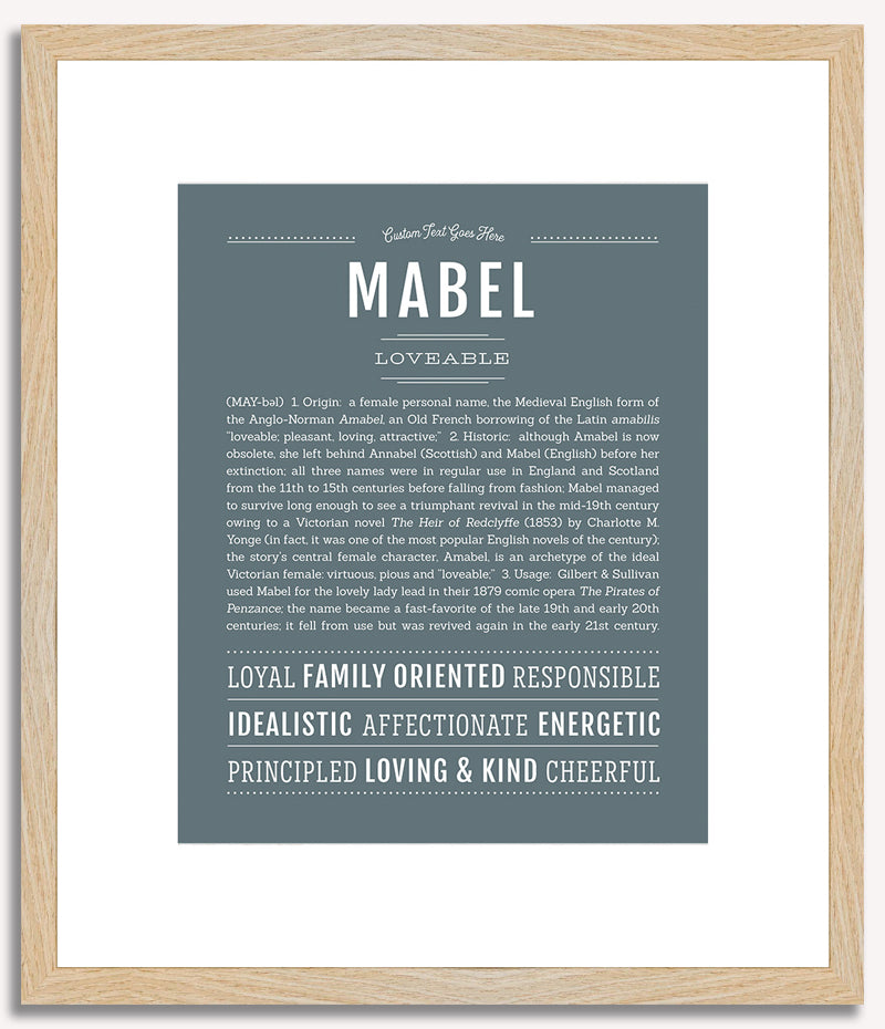 Mabel | Name Art Print