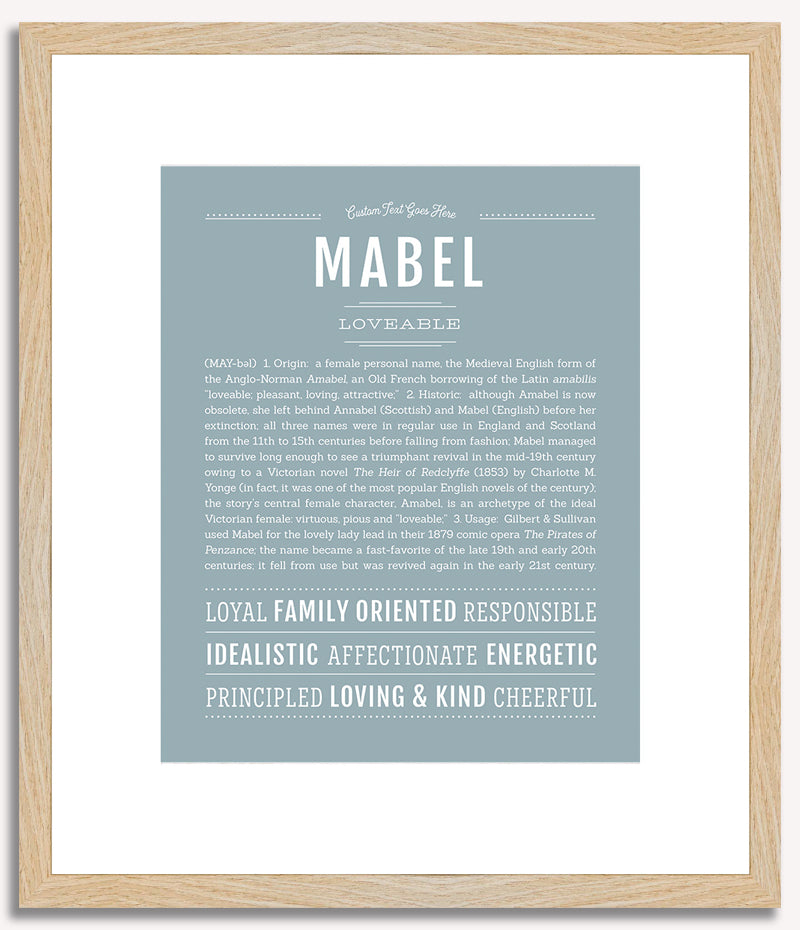 Mabel | Name Art Print