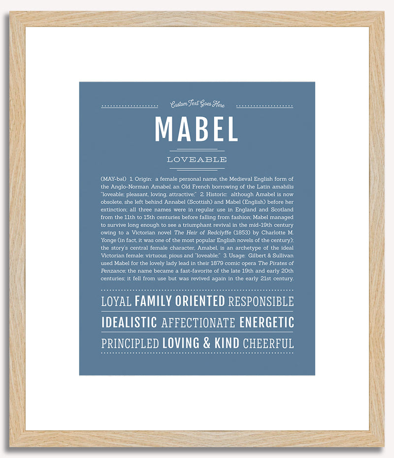 Mabel | Name Art Print