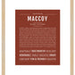 Frame Options | Bordeaux | Maple Frame, Matted