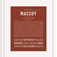 Frame Options | Bordeaux | White Frame, Matted
