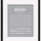 Frame Options | Light Gray | Black Frame, Matted