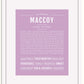Frame Options | Lilac | White Frame, Matted