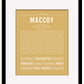 Frame Options | Matte Gold | Black Frame, Matted
