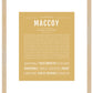 Frame Options | Matte Gold | Maple Frame, Matted