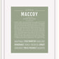 Frame Options | Sage | White Frame, Matted