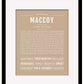 Frame Options | Tan | Black Frame, Matted
