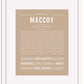 Frame Options | Tan | White Frame, Matted