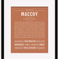 Frame Options | Terra Cotta | Black Frame, Matted