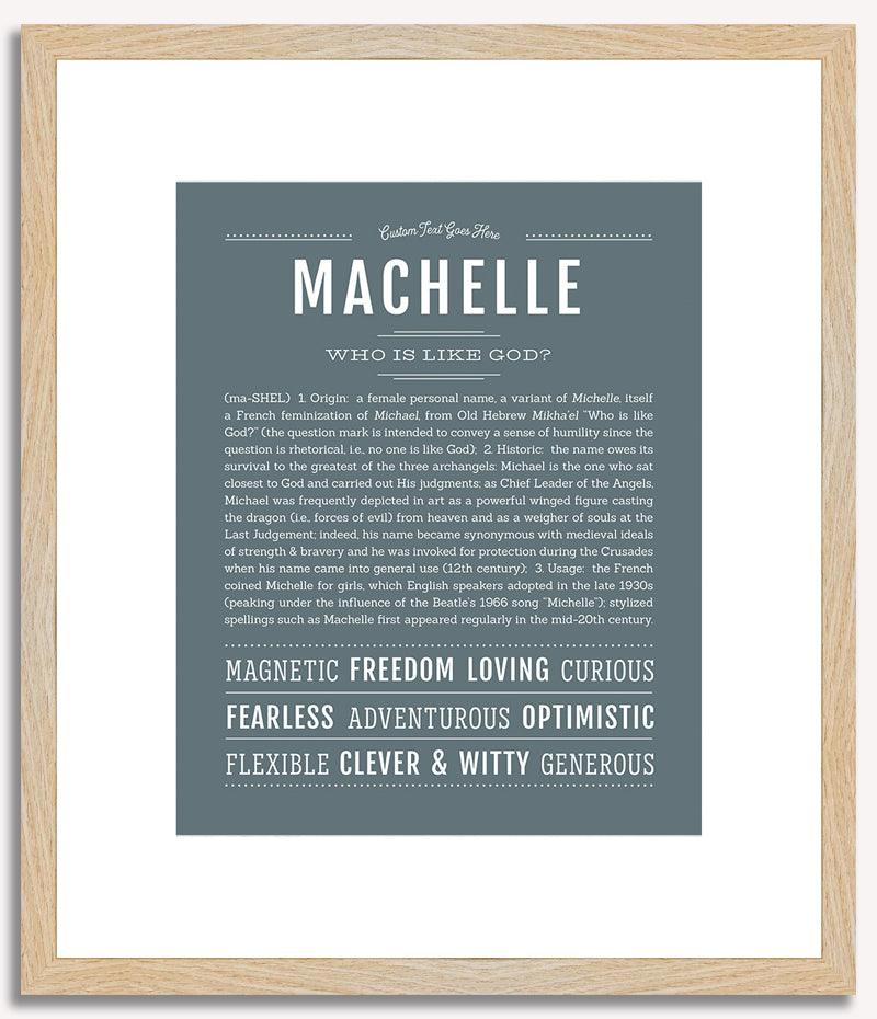 Machelle | Name Art Print