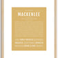 Mackenlee | Name Art Print