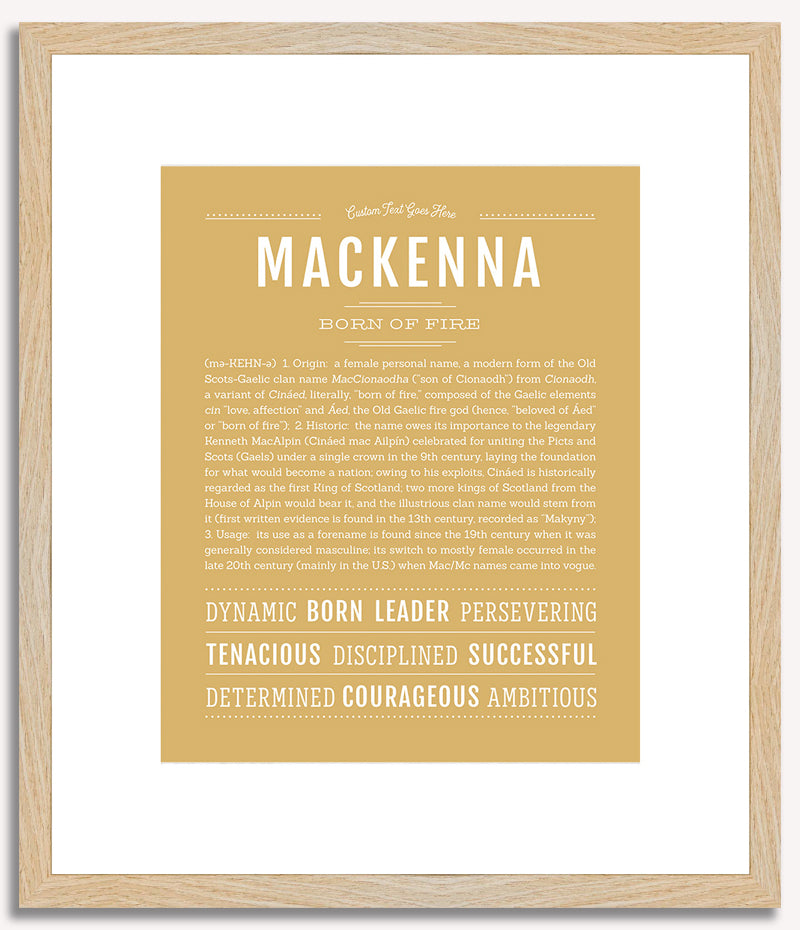 Mackenna | Name Art Print