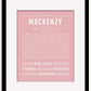 Frame Options | Dusty Rose | Black Frame, Matted