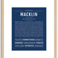 Macklin | Name Art Print