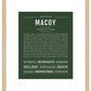 Frame Options | Deep Forest | Maple Frame, Matted