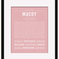 Frame Options | Dusty Rose | Black Frame, Matted