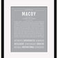 Frame Options | Light Gray | Black Frame, Matted