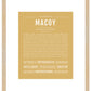 Frame Options | Matte Gold | Maple Frame, Matted
