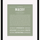 Frame Options | Sage | Black Frame, Matted