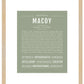 Frame Options | Sage | Maple Frame, Matted