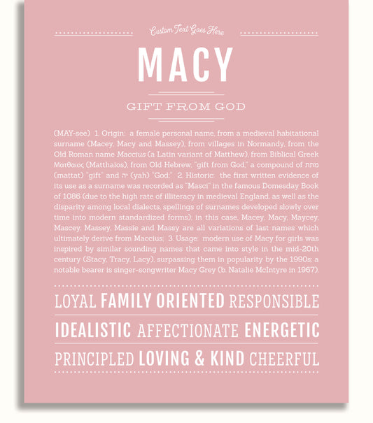 Frame Options | Dusty Rose | No Frame