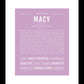 Frame Options | Lilac | Black Frame, Matted