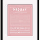 Frame Options | Dusty Rose | Black Frame, Matted