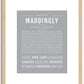 Maddingly | Name Art Print