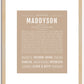 Maddyson | Name Art Print