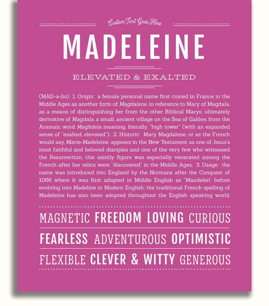 Frame Options | Dark Pink | No Frame