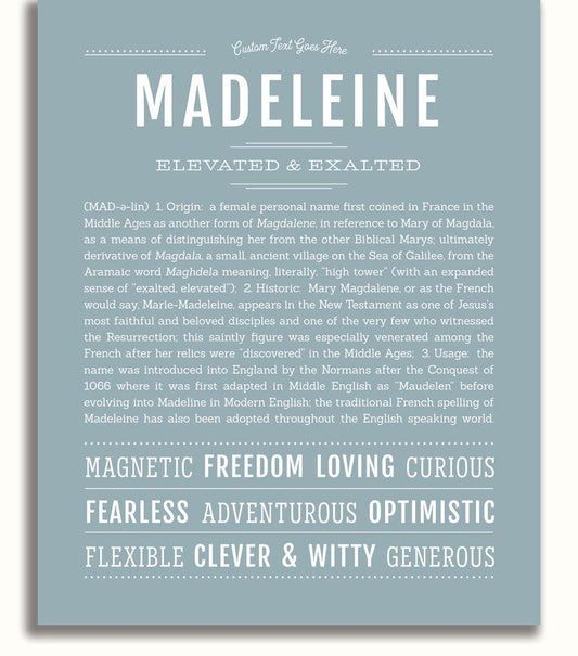 Frame Options | Powder Blue | No Frame