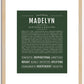 Madelyn | Name Art Print