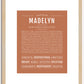 Madelyn | Name Art Print