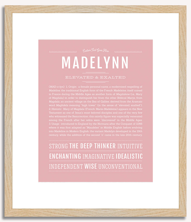 Madelynn | Name Art Print