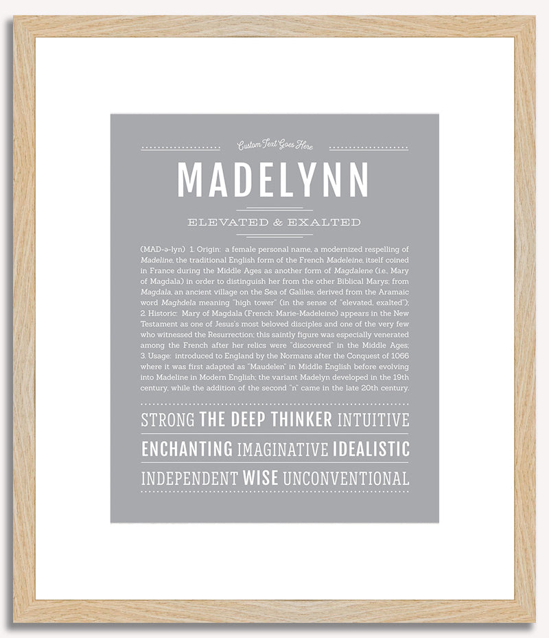 Madelynn | Name Art Print