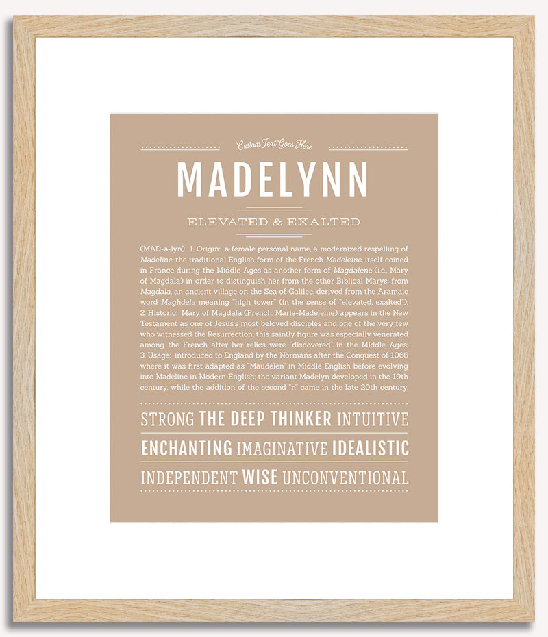 Madelynn | Name Art Print