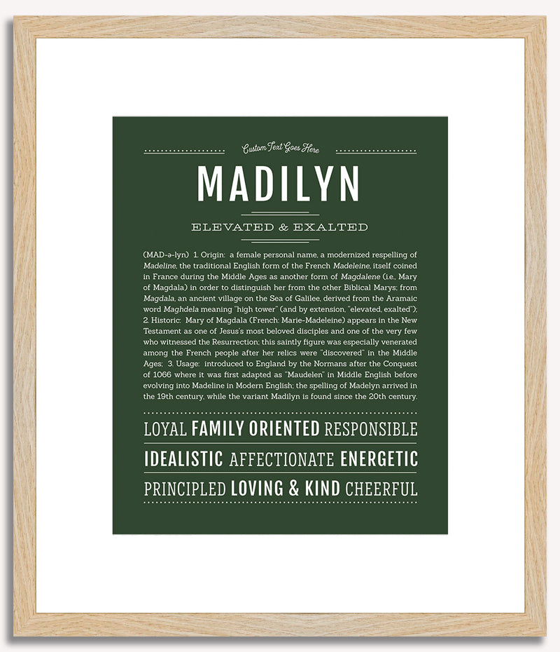 Madilyn | Name Art Print