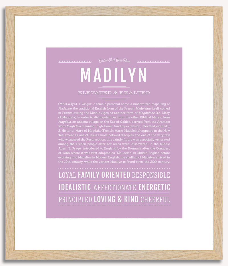 Madilyn | Name Art Print