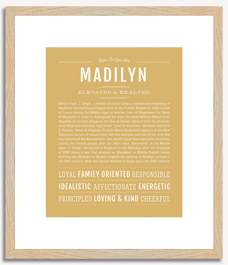 Madilyn | Name Art Print