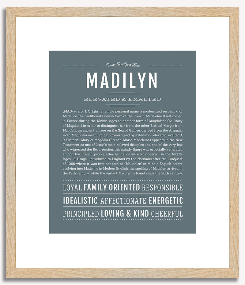 Madilyn | Name Art Print