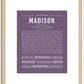 Madison | Name Art Print