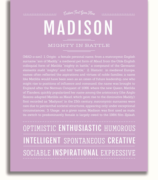 Frame Options | Lilac | White Frame, Matted