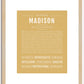 Madison | Name Art Print