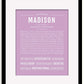 Frame Options | Lilac | Black Frame, Matted