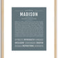 Madison | Name Art Print