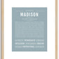 Madison | Name Art Print