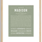 Madison | Name Art Print